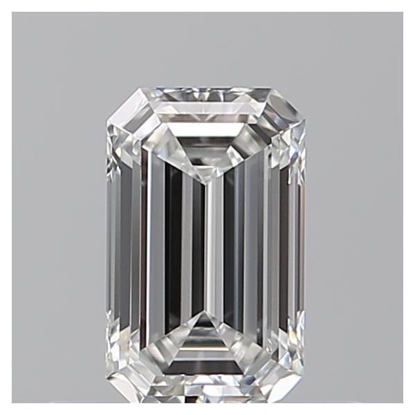 EMERALD 0.53 F VVS1 --VG-EX - 100767682286 GIA Diamond