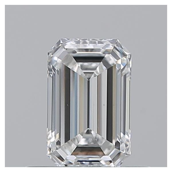 EMERALD 0.54 F VS2 --VG-VG - 100767684547 GIA Diamond