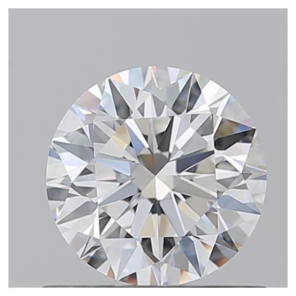 ROUND 0.74 F VVS1 EX-EX-EX - 100767685631 GIA Diamond