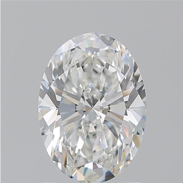 OVAL 1.7 F VVS1 --EX-EX - 100767689695 GIA Diamond