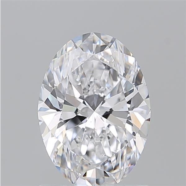 OVAL 1.32 D VS2 --EX-EX - 100767694358 GIA Diamond