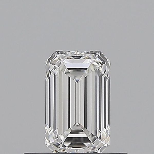 EMERALD 0.52 E VVS1 --EX-EX - 100767709986 GIA Diamond