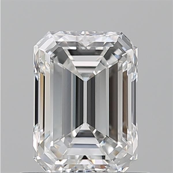 EMERALD 0.9 F VVS1 --VG-EX - 100767716051 GIA Diamond