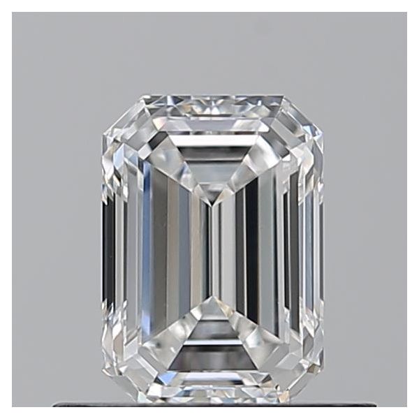 EMERALD 0.61 F VVS1 --VG-VG - 100767721823 GIA Diamond