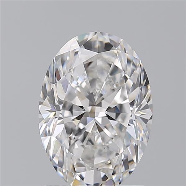 OVAL 1.71 E VVS2 --EX-EX - 100767747986 GIA Diamond