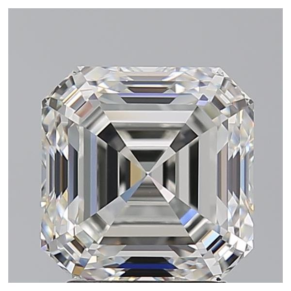 ASSCHER 3.02 H VVS2 --EX-EX - 100767787824 GIA Diamond
