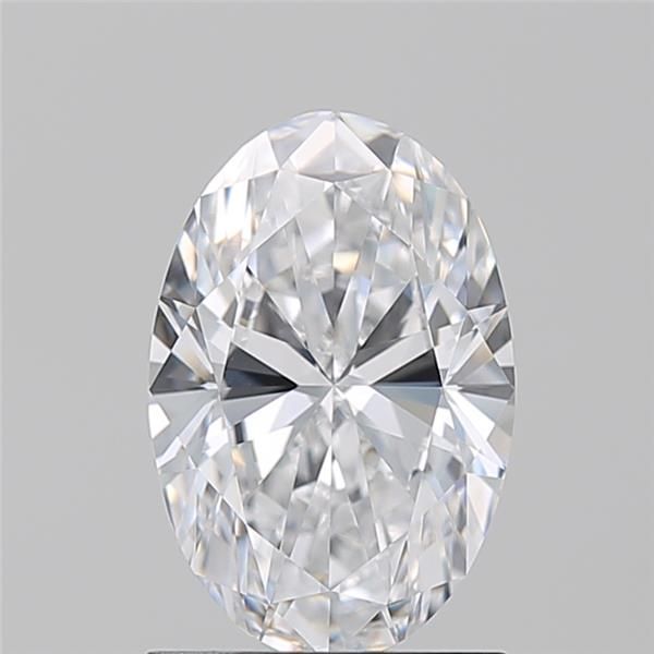 OVAL 1.31 D VVS1 --EX-EX - 100767820583 GIA Diamond
