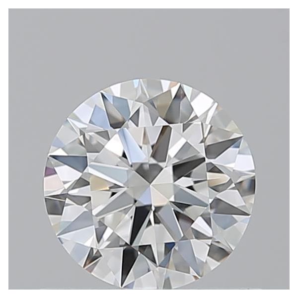 ROUND 0.61 F VVS2 EX-EX-EX - 100767830529 GIA Diamond