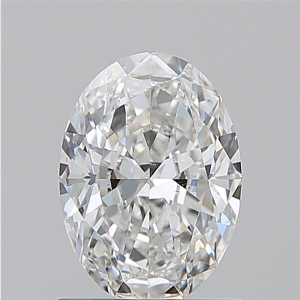OVAL 1.01 F VS2 --EX-VG - 100767834177 GIA Diamond
