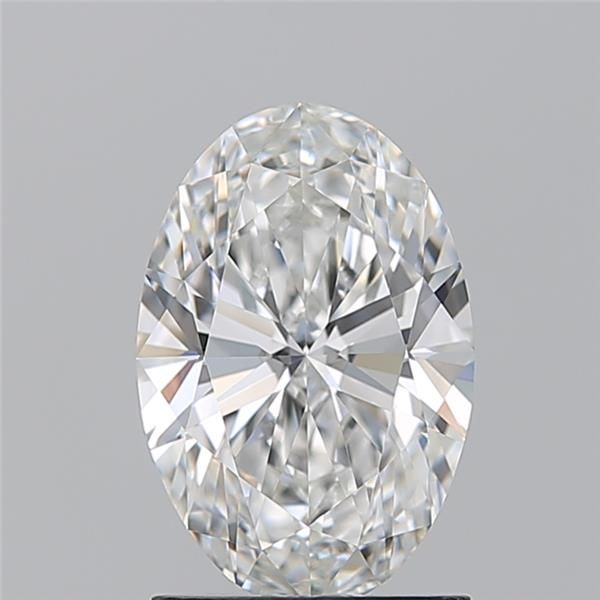 OVAL 1.52 F VVS2 --EX-EX - 100767837602 GIA Diamond