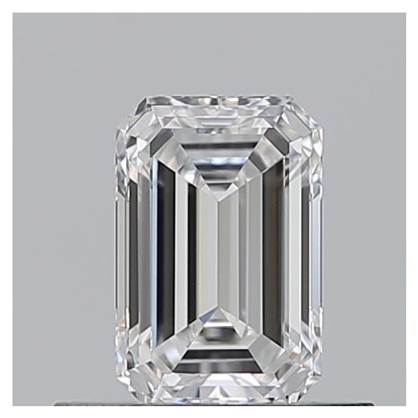 EMERALD 0.53 E VVS2 --VG-VG - 100767845684 GIA Diamond