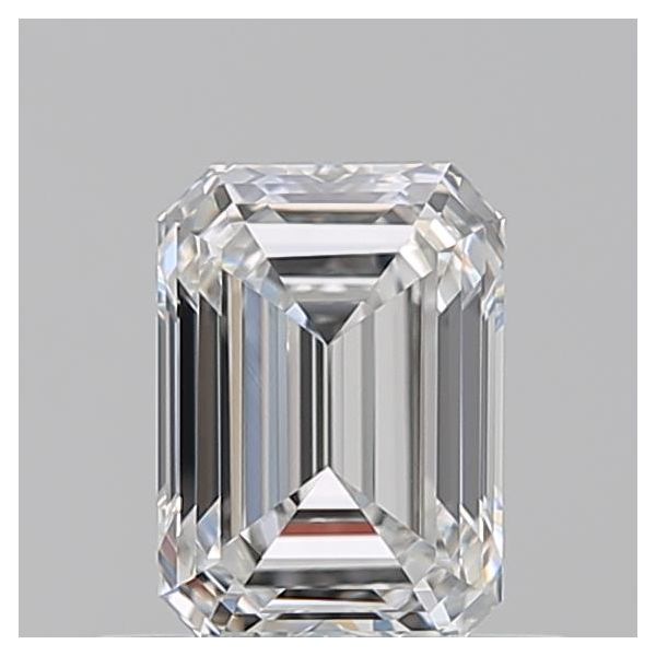 EMERALD 0.61 F VVS1 --VG-VG - 100767847633 GIA Diamond