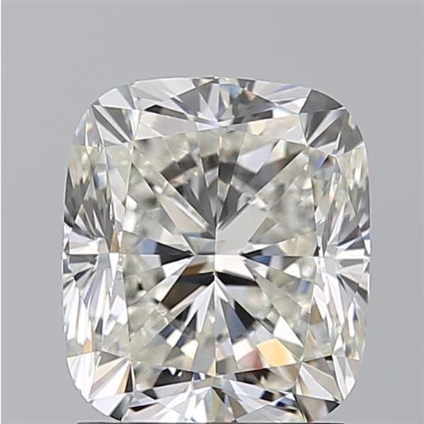 CUSHION 2.02 I VVS2 --EX-EX - 100767851436 GIA Diamond