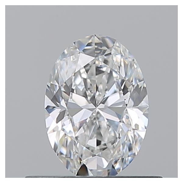 OVAL 0.51 E VVS1 --VG-EX - 100767856622 GIA Diamond