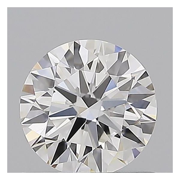 ROUND 0.74 F VVS2 EX-EX-EX - 100767860984 GIA Diamond