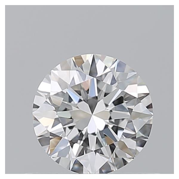 ROUND 0.53 F VVS2 EX-EX-EX - 100767878314 GIA Diamond