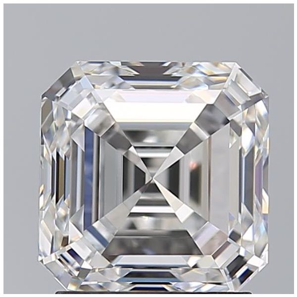 ASSCHER 2.18 G VVS2 --EX-EX - 100768046833 GIA Diamond