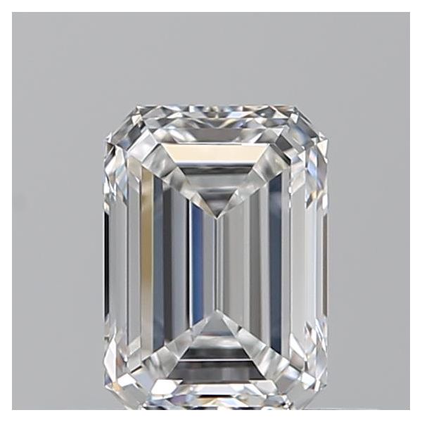 EMERALD 0.61 E VVS1 --EX-EX - 100768051321 GIA Diamond