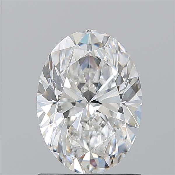 OVAL 1.3 F VVS1 --EX-EX - 100768054215 GIA Diamond