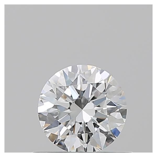 ROUND 0.51 F VVS1 EX-EX-EX - 100769392928 GIA Diamond