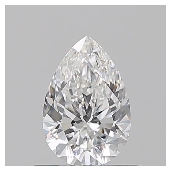PEAR 0.59 F VVS2 --EX-EX - 100769426453 GIA Diamond