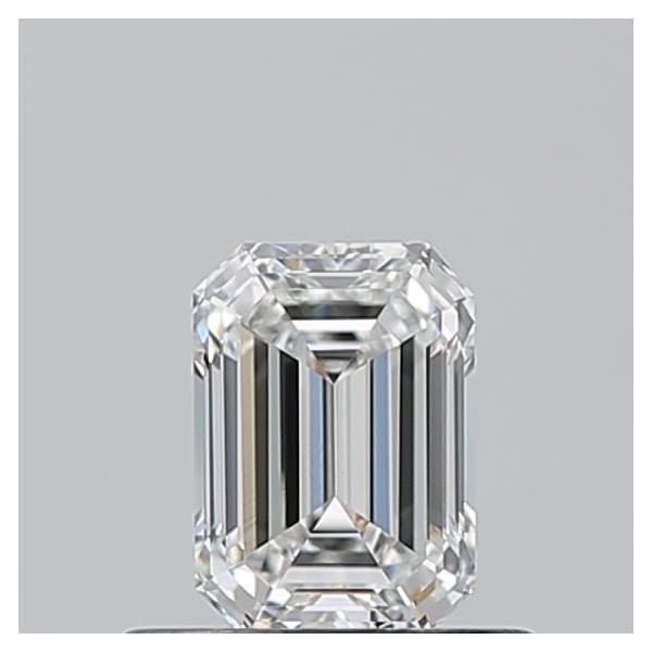 EMERALD 0.53 E VVS2 --EX-EX - 100769492063 GIA Diamond