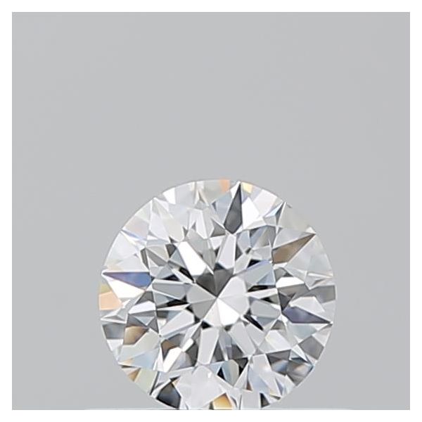 ROUND 0.5 E VVS2 EX-EX-EX - 100769512244 GIA Diamond