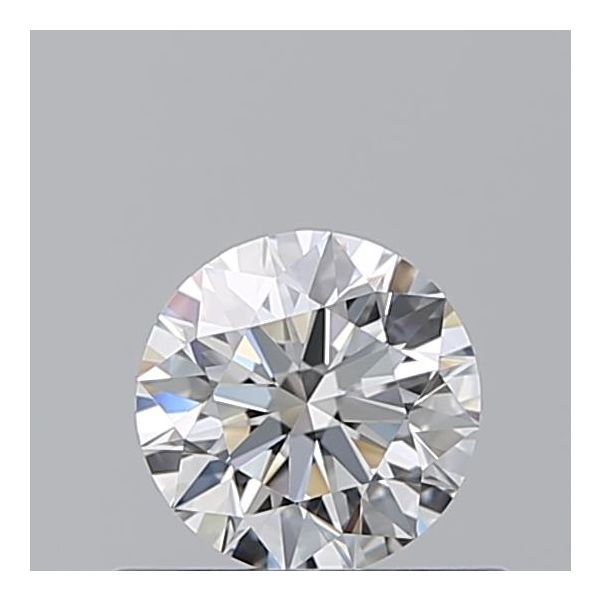 ROUND 0.52 F VVS2 EX-EX-EX - 100769512283 GIA Diamond