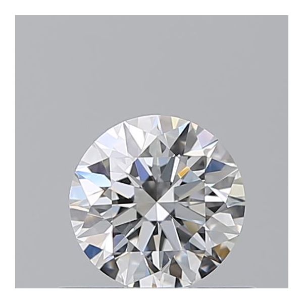 ROUND 0.53 F VVS2 EX-EX-EX - 100769512339 GIA Diamond