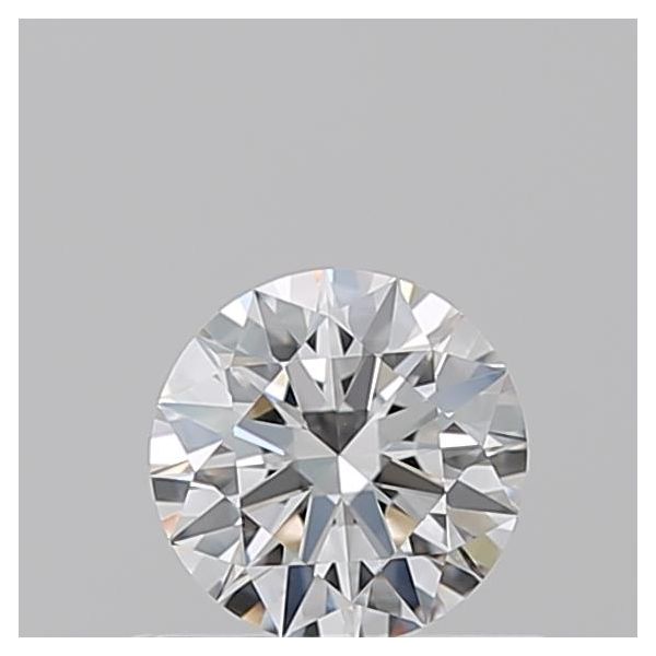 ROUND 0.52 F VVS2 EX-EX-EX - 100769512412 GIA Diamond