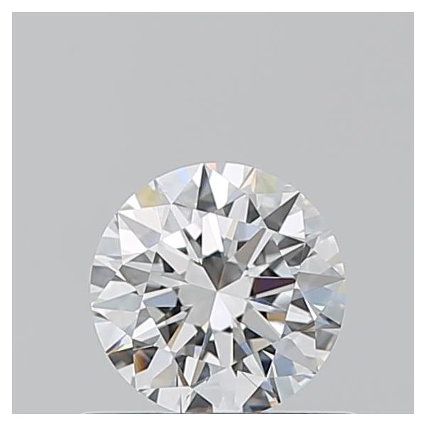 ROUND 0.6 F VVS2 EX-EX-EX - 100769512472 GIA Diamond