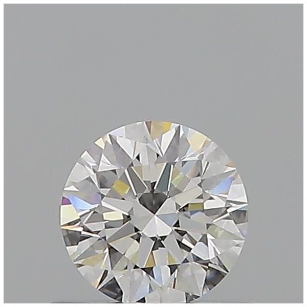 ROUND 0.53 F VVS2 EX-EX-EX - 100769561931 GIA Diamond