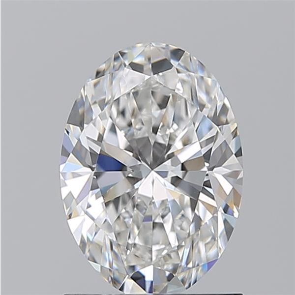 OVAL 1.26 E VVS1 --EX-EX - 100769562109 GIA Diamond