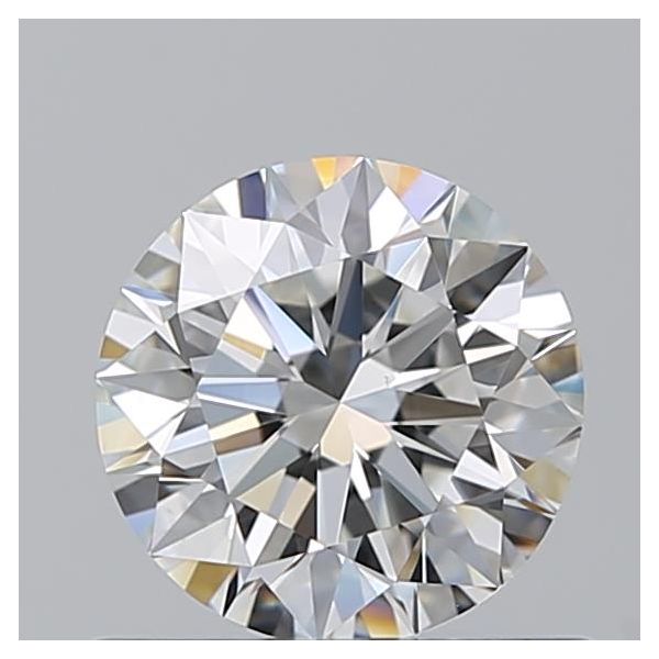 ROUND 0.71 F VVS2 EX-EX-EX - 100769649400 GIA Diamond