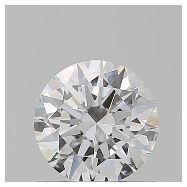 ROUND 0.51 F VVS2 EX-EX-EX - 100769655064 GIA Diamond