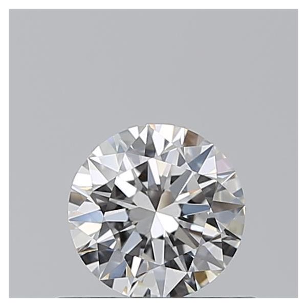 ROUND 0.51 F VVS2 EX-EX-EX - 100769698125 GIA Diamond