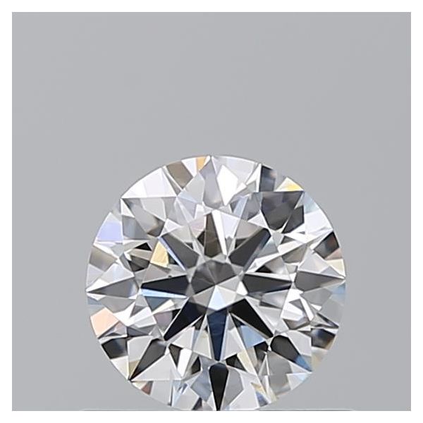 ROUND 0.61 F VVS2 EX-EX-EX - 100769698234 GIA Diamond