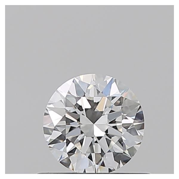 ROUND 0.51 F VVS2 EX-EX-EX - 100769698250 GIA Diamond