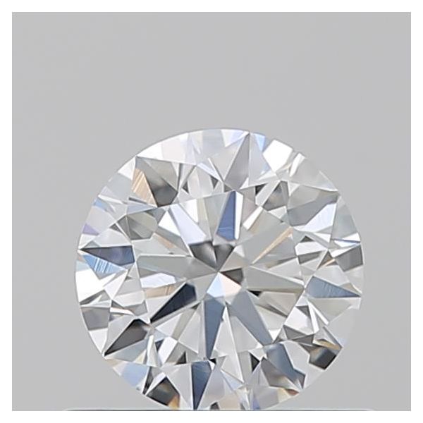 ROUND 0.57 F VVS1 EX-EX-EX - 100769705795 GIA Diamond