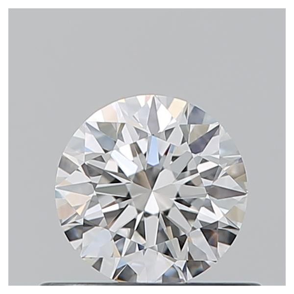 ROUND 0.51 F VVS2 EX-EX-EX - 100769705843 GIA Diamond
