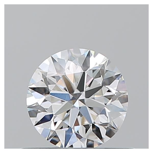 ROUND 0.54 F VVS2 EX-EX-EX - 100769706780 GIA Diamond