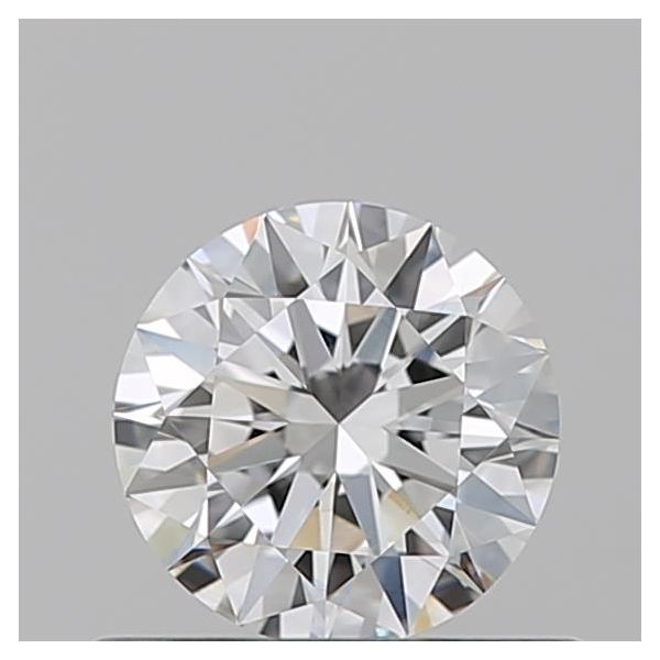 ROUND 0.54 F VVS2 EX-EX-EX - 100769706901 GIA Diamond