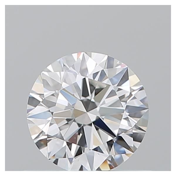 ROUND 0.61 F VVS2 EX-EX-EX - 100769720813 GIA Diamond