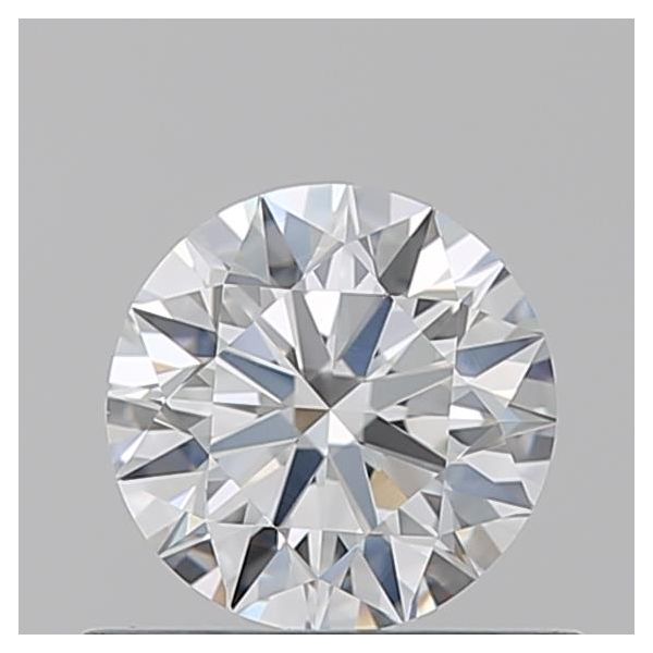 ROUND 0.6 F VVS2 EX-EX-EX - 100769725312 GIA Diamond