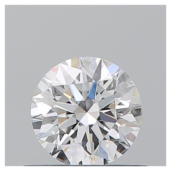 ROUND 0.51 F VVS2 EX-EX-EX - 100769725370 GIA Diamond