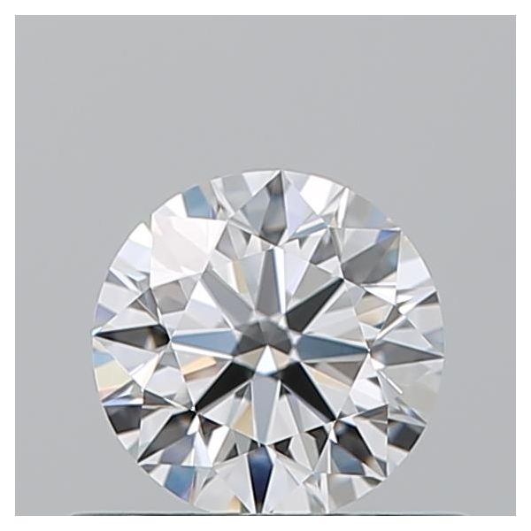 ROUND 0.53 F VVS1 EX-EX-EX - 100769725423 GIA Diamond