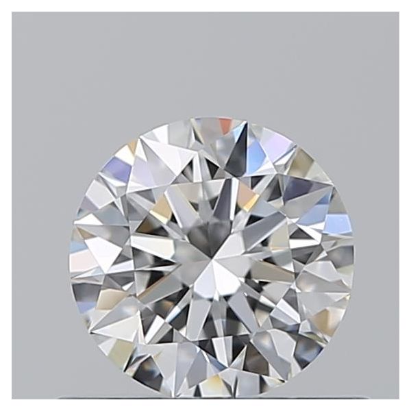 ROUND 0.56 F VVS1 EX-EX-EX - 100769725465 GIA Diamond