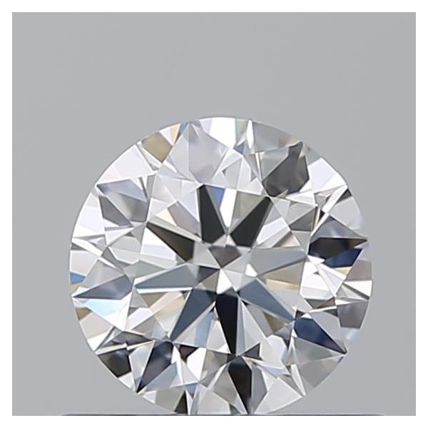 ROUND 0.59 F VVS2 EX-EX-EX - 100769778956 GIA Diamond