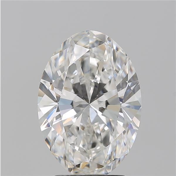 OVAL 3.08 G VVS1 --EX-EX - 100769779989 GIA Diamond