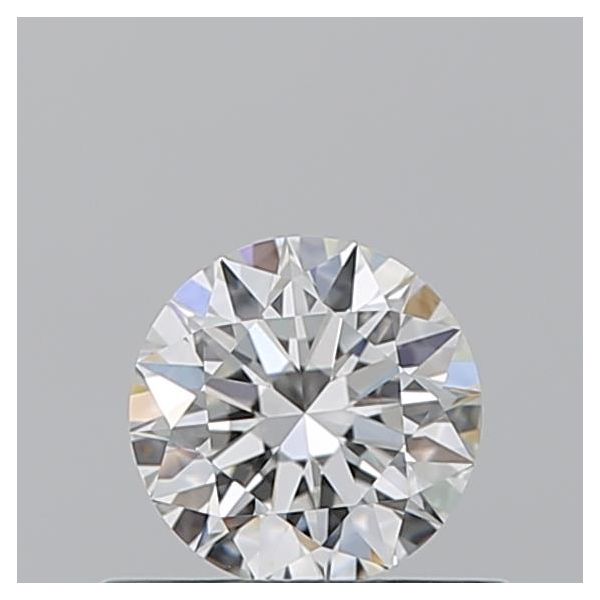 ROUND 0.5 F VVS2 EX-EX-EX - 100769780077 GIA Diamond